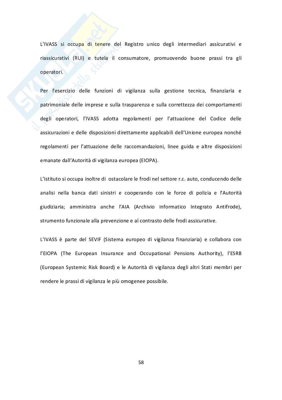 Vigilanza del sistema bancario e finanziario in Italia: principi ed evoluzione Pag. 61