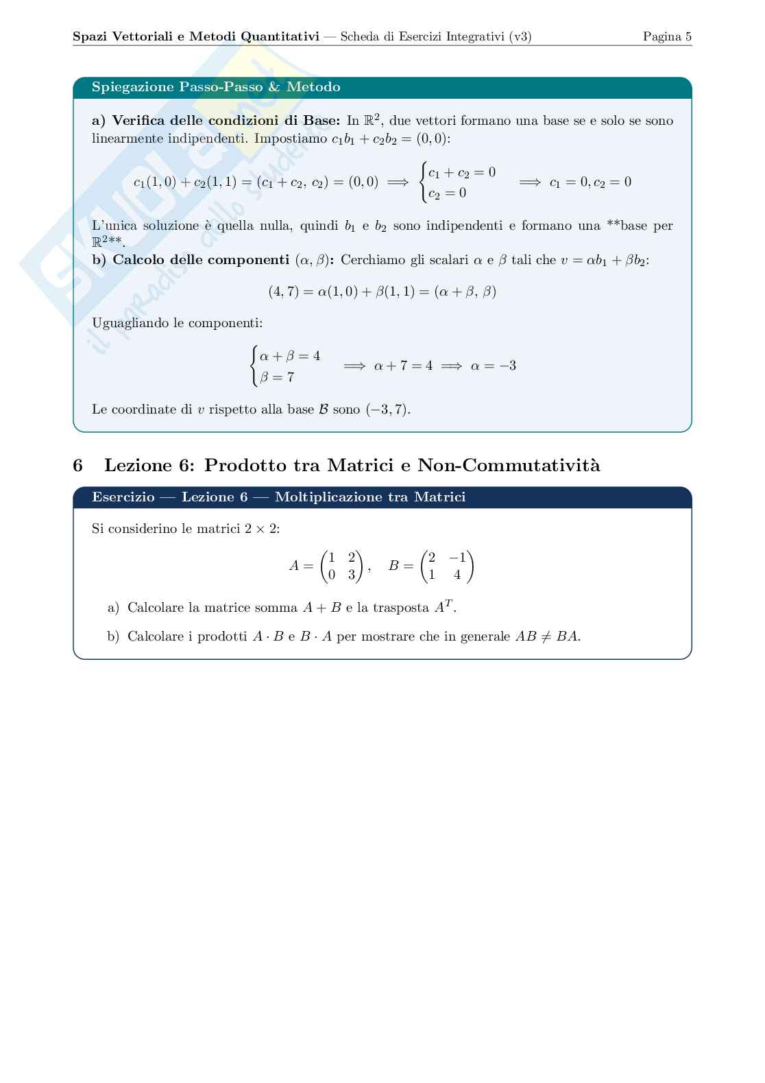 Parziale Matematica generale Pag. 6