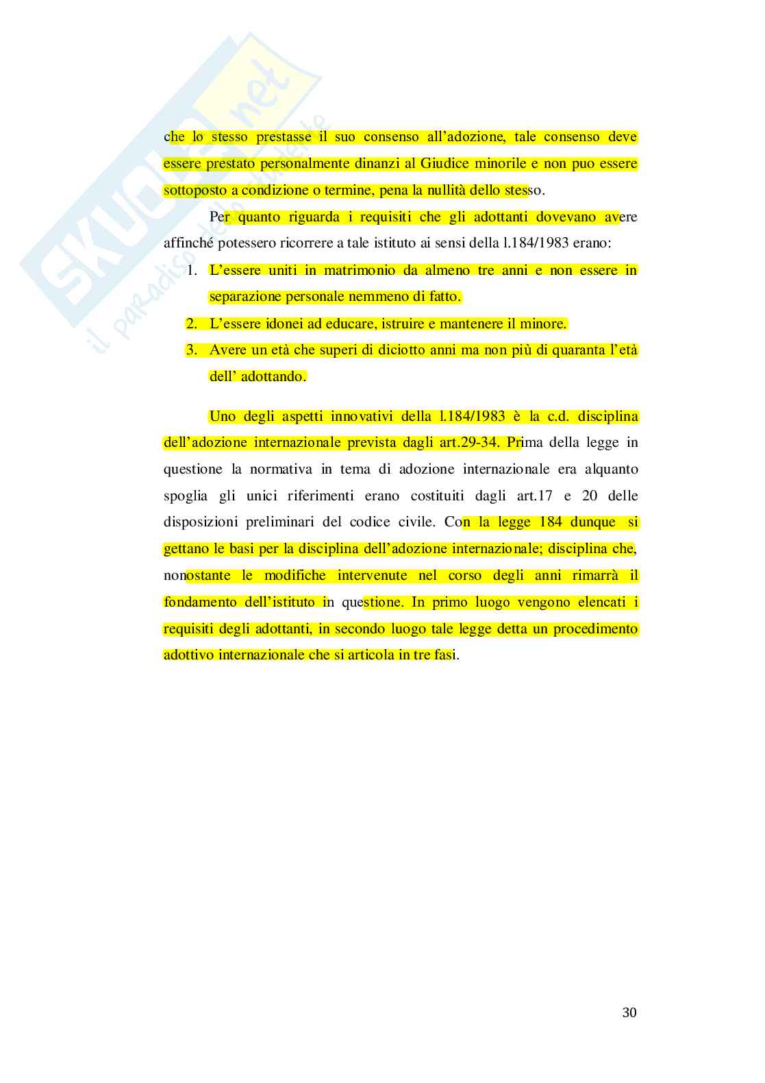 L'adozione internazionale Pag. 31