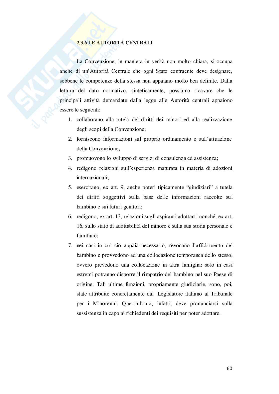 L'adozione internazionale Pag. 61