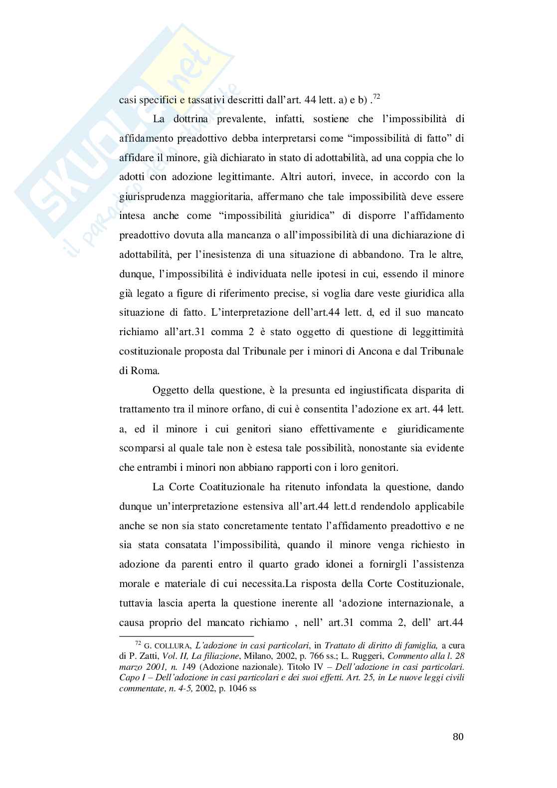 L'adozione internazionale Pag. 81