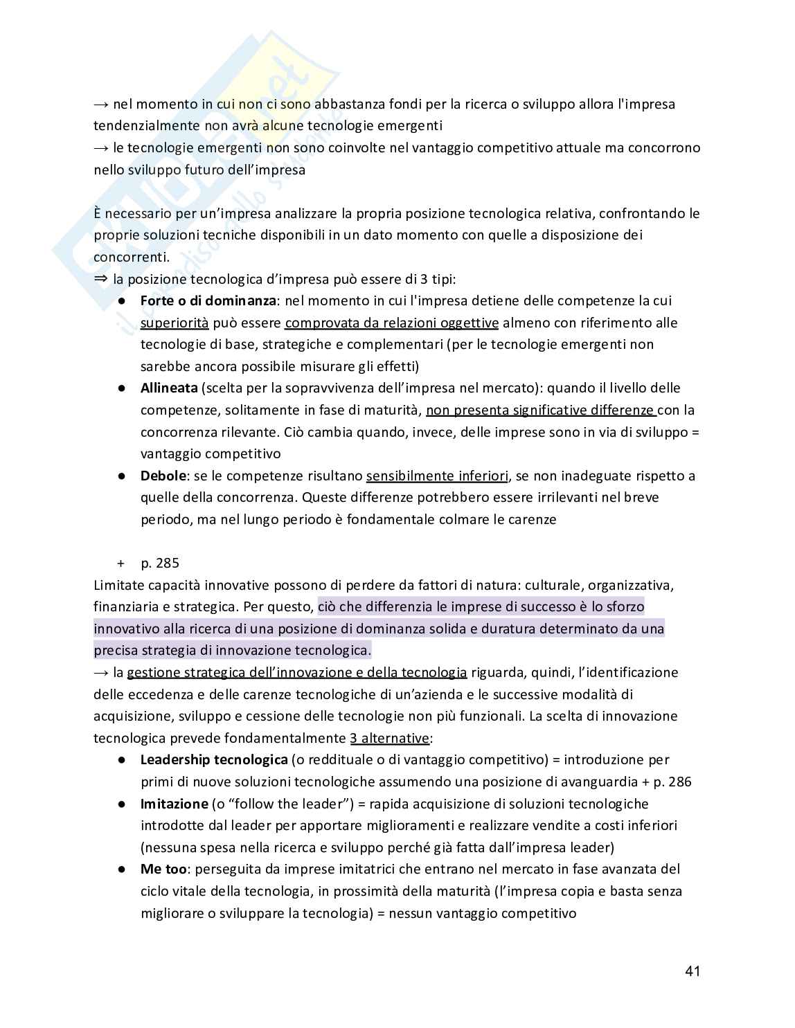 Appunti di economia aziendale (EAGI) - secondo parziale Pag. 41