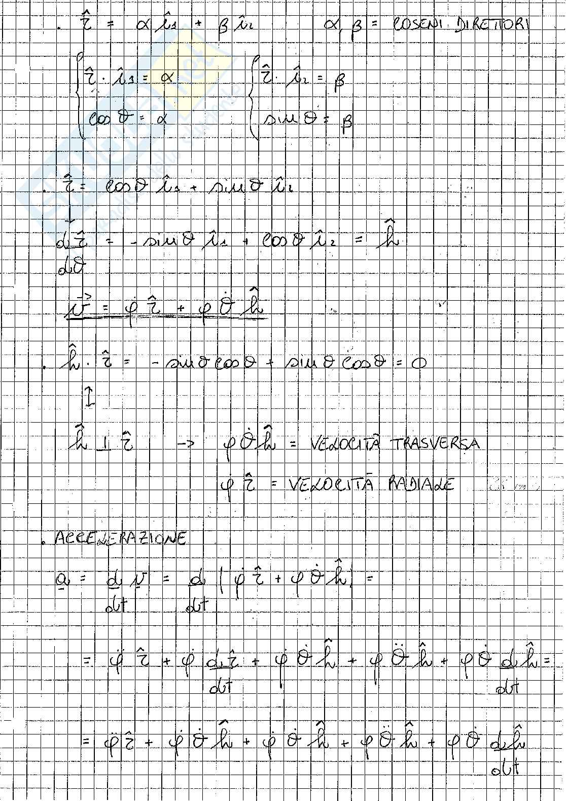Appunti di Meccanica Razionale con dimostrazioni (prof. Sellitto) Pag. 31