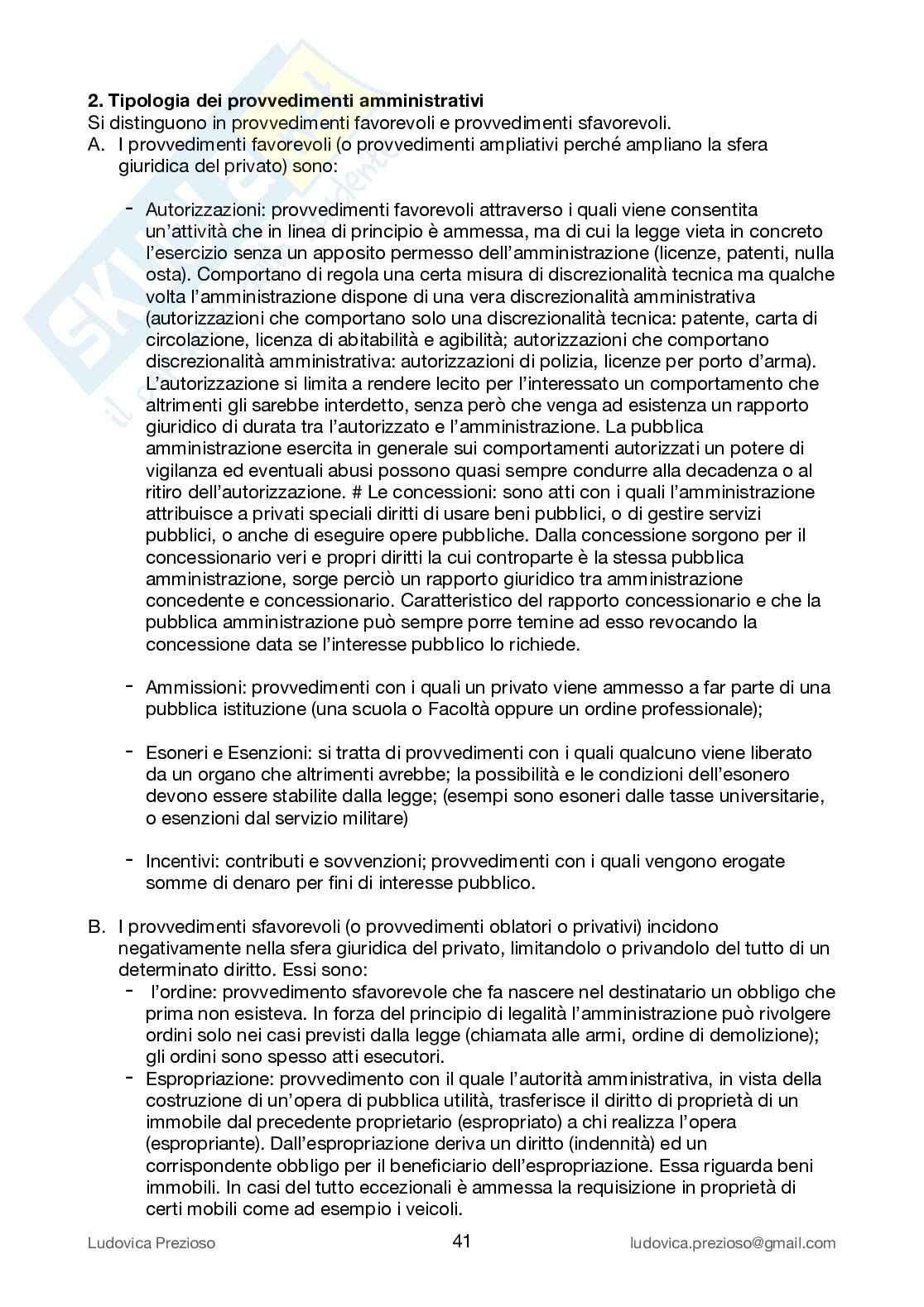 Riassunto esame Diritto Pubblico, seconda parte, prof. Meloni, libro consigliato Diritto pubblico, Bin, Pitruzzella Pag. 41