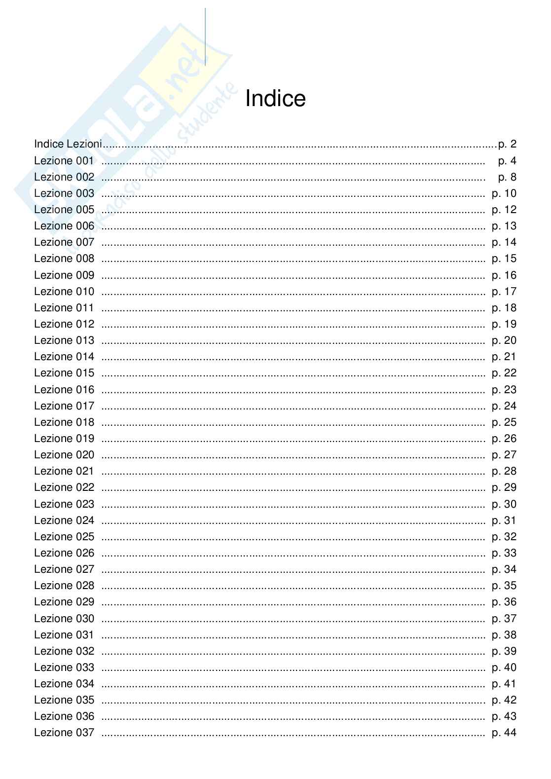 Paniere Teoria e metodologia dell'allenamento Pag. 2