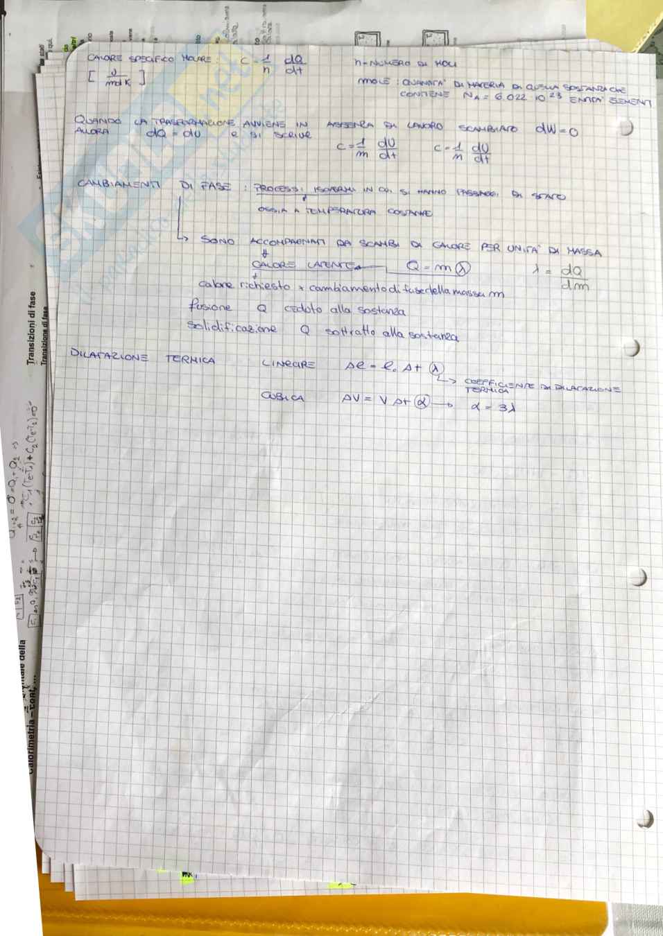 Appunti di Termodinamica Pag. 2
