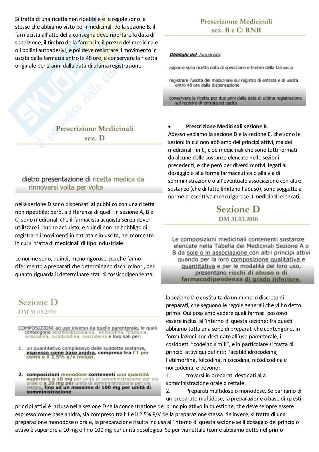 Tecnologia, socioeconomia e legislazione farmaceutiche 1 - parte 7 Pag. 21