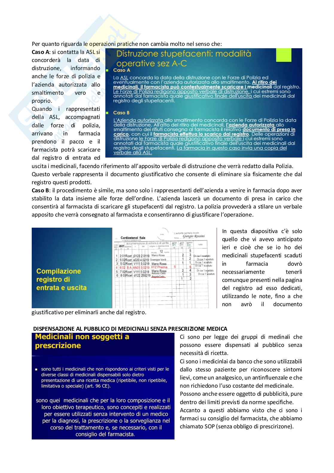 Tecnologia, socioeconomia e legislazione farmaceutiche 1 - parte 7 Pag. 36
