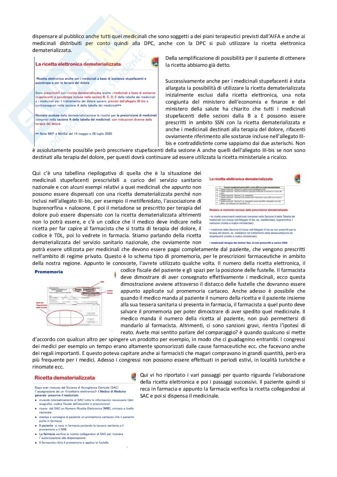 Tecnologia, socioeconomia e legislazione farmaceutiche 1 - parte 7 Pag. 51