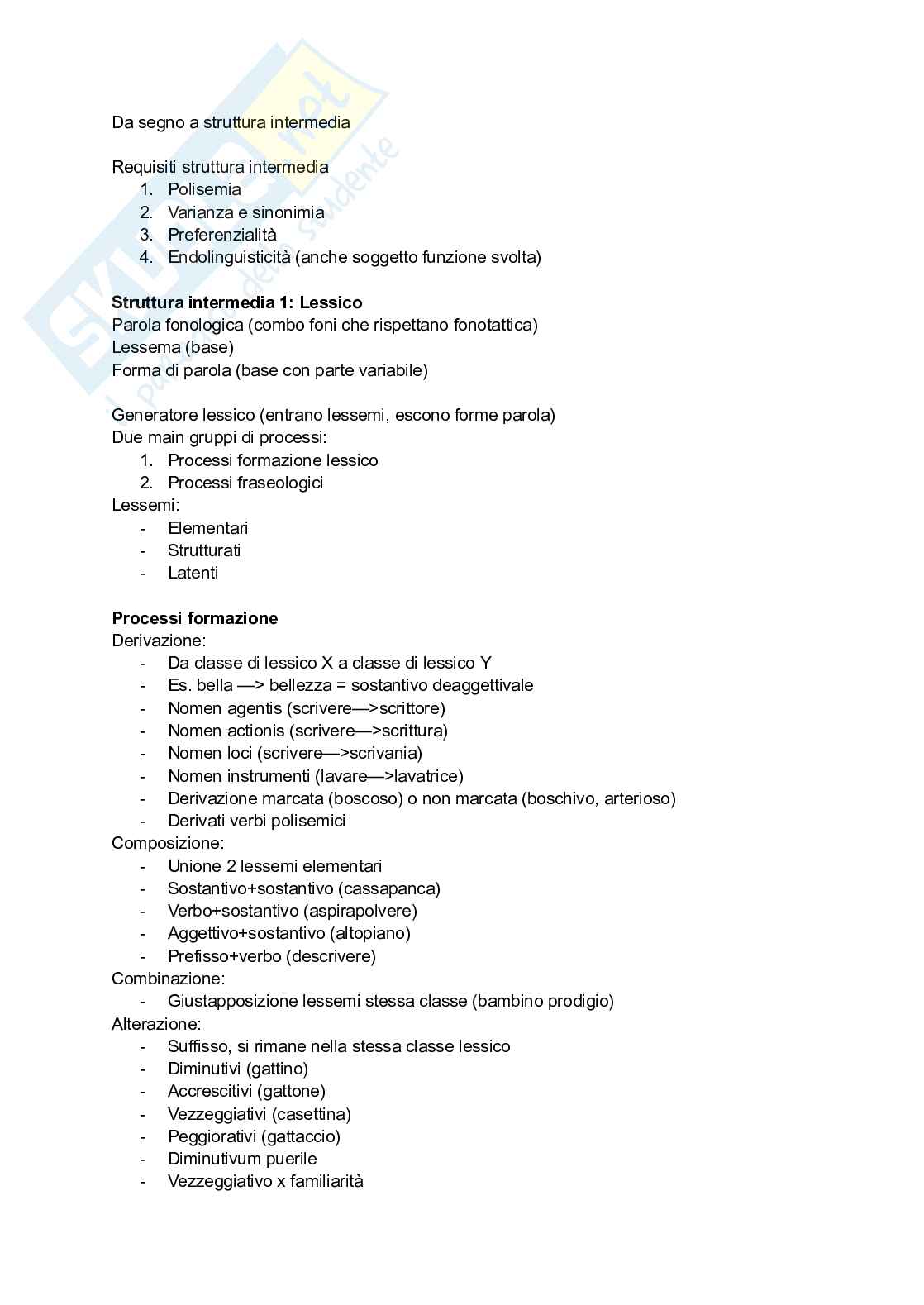 Schemi Linguistica generale  Pag. 6