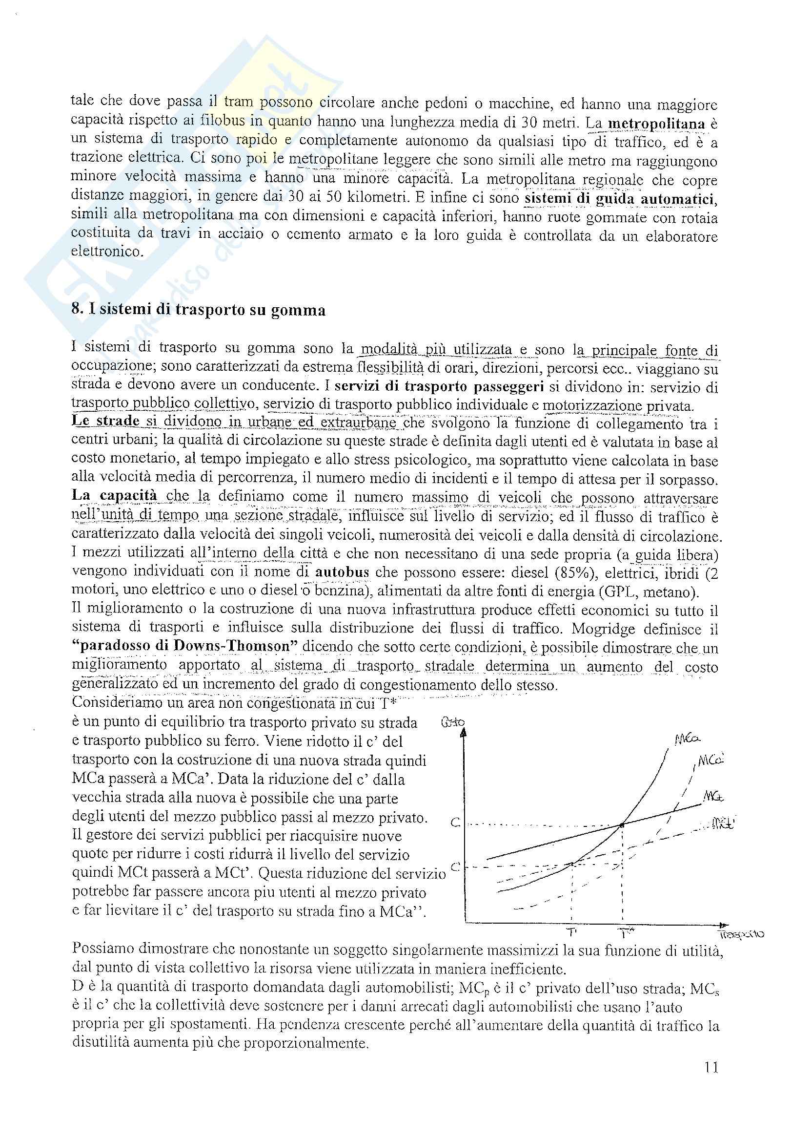 Economia dei trasporti - appunti Pag. 11