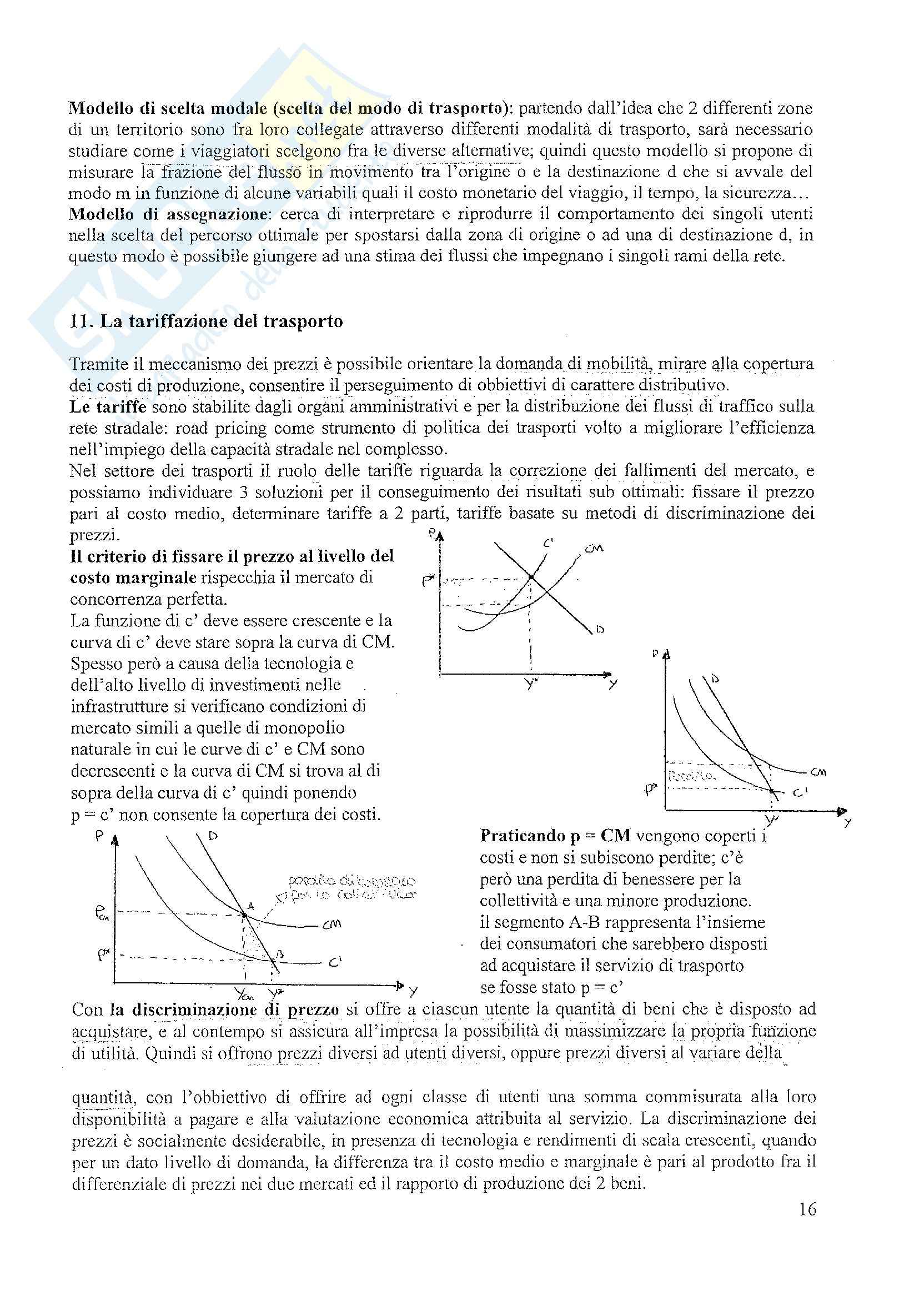 Economia dei trasporti - appunti Pag. 16