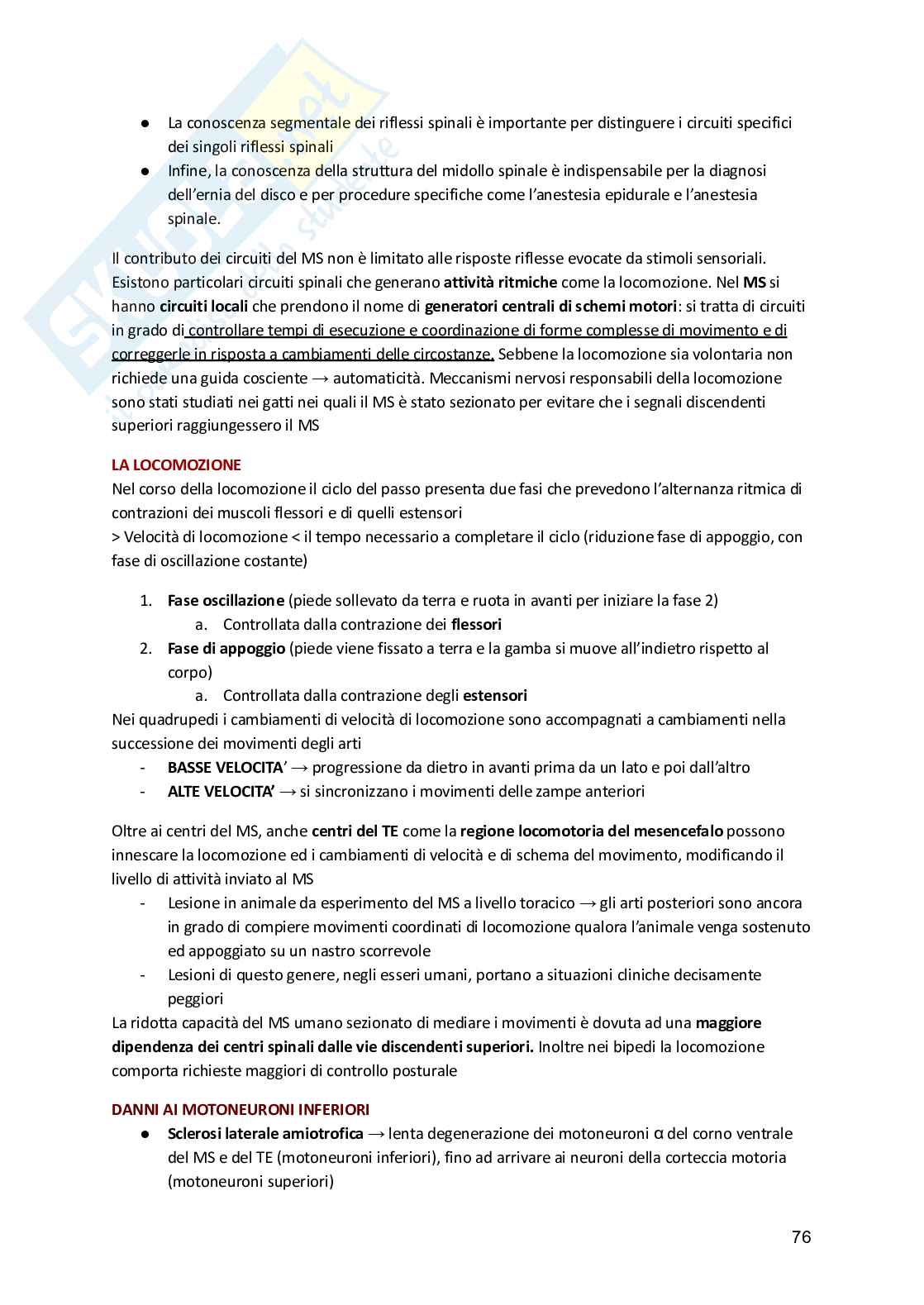 Fisiologia umana  Pag. 76