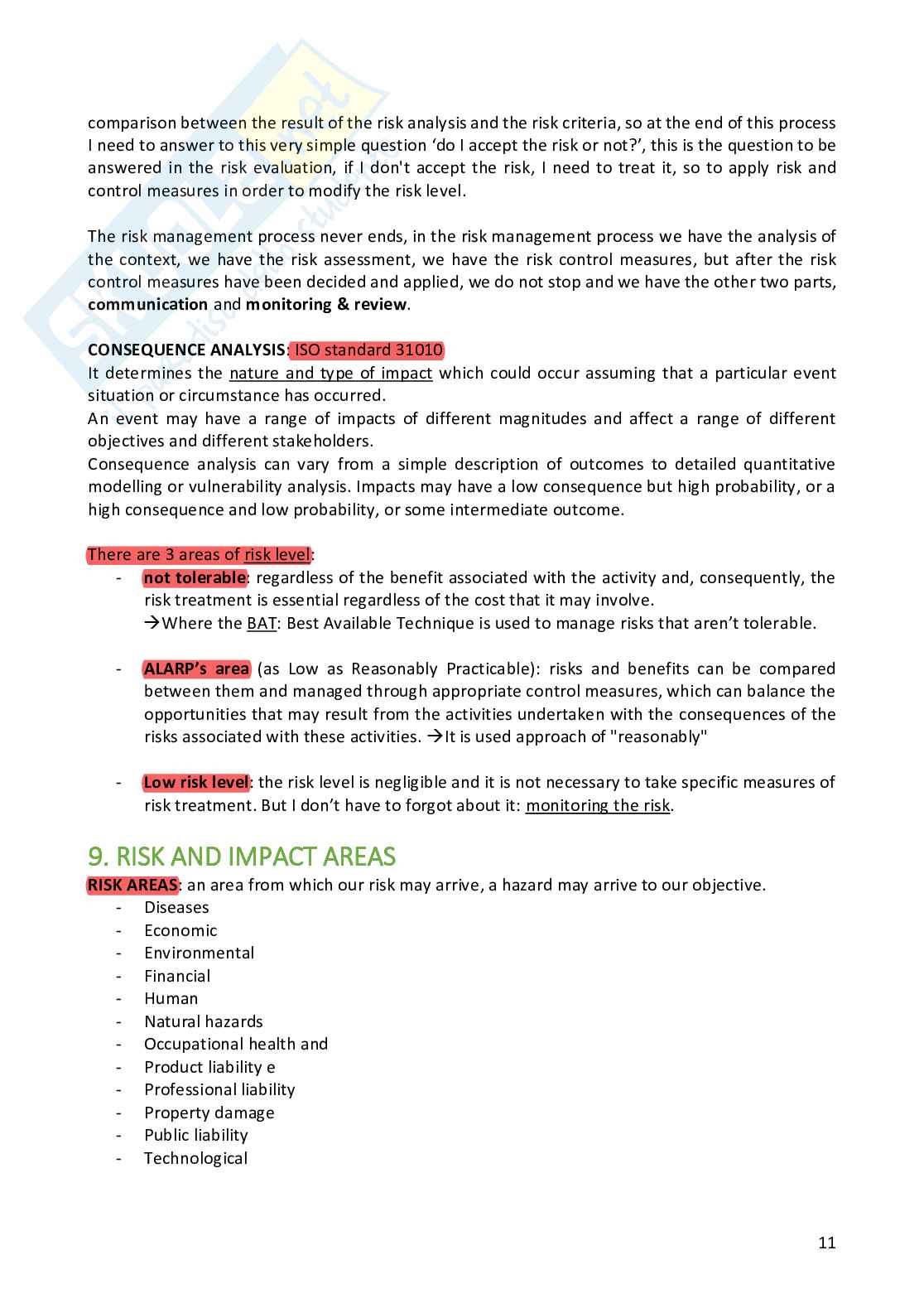 Appunti per esame di Tecnical assessment of built environment Pag. 11