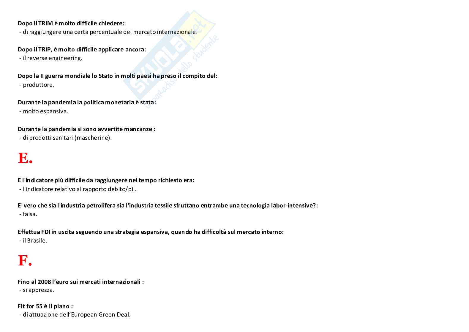 Paniere nuovo (2026) di Diritto internazionale  Pag. 6