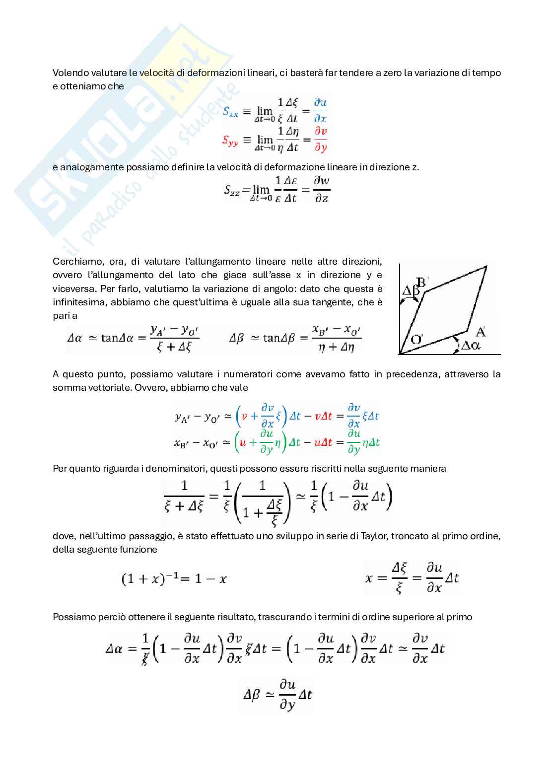Appunti del corso di Fluidodinamica Pag. 26