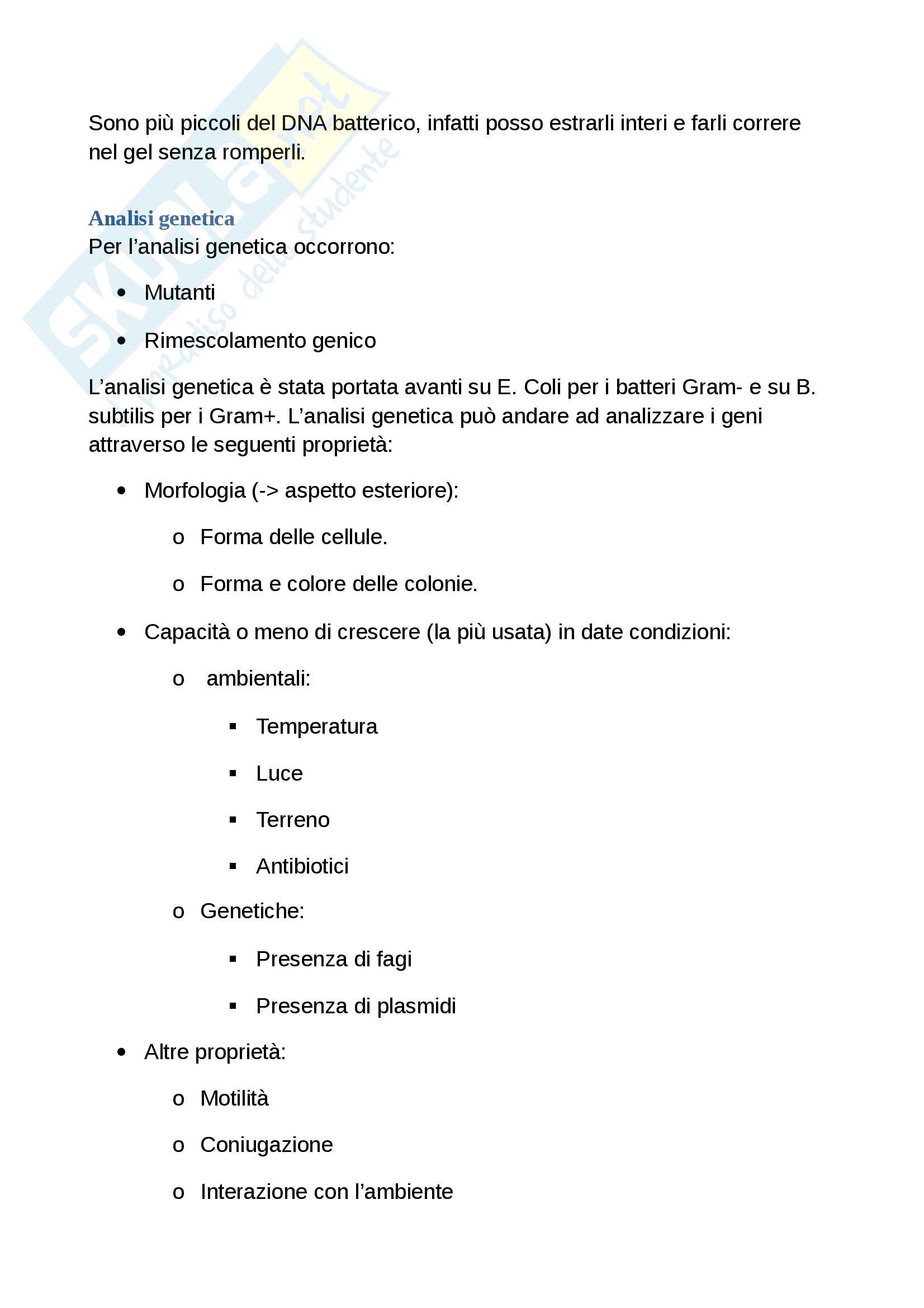 Appunti di Microbiologia Pag. 2