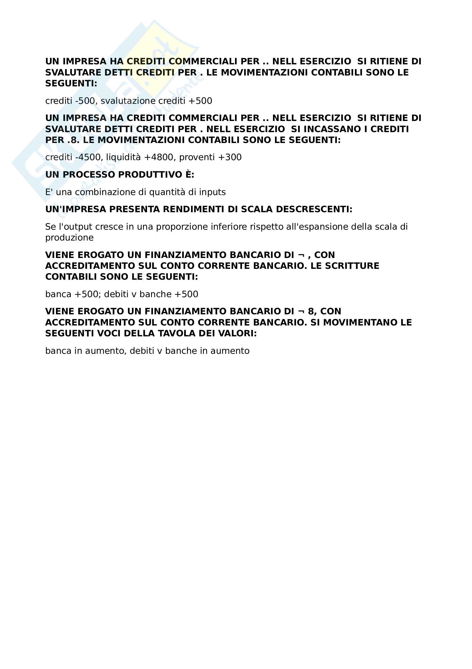 Economia aziendale Pag. 16
