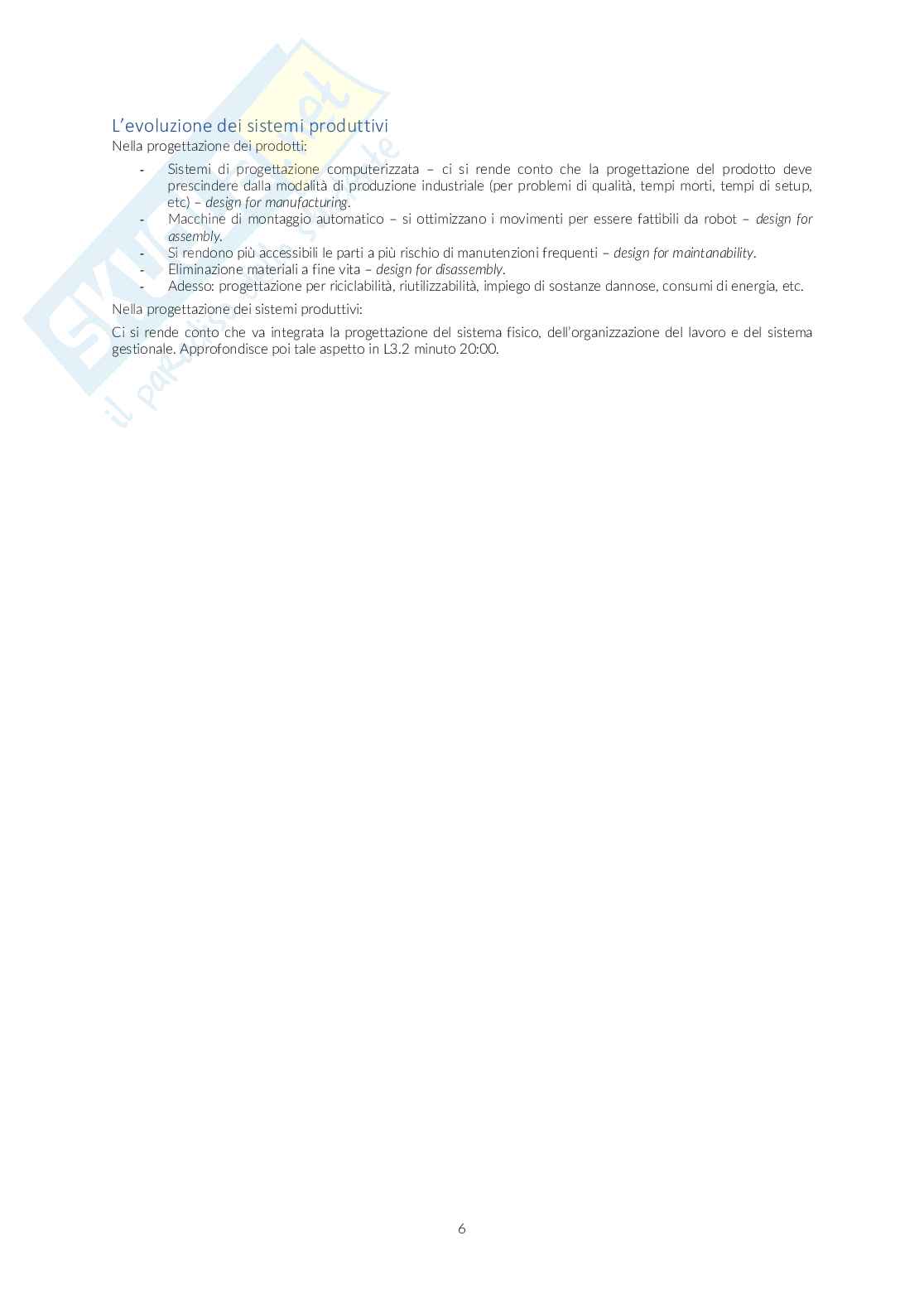 Appunti di Impianti Industriali e gestione della produzione Pag. 6