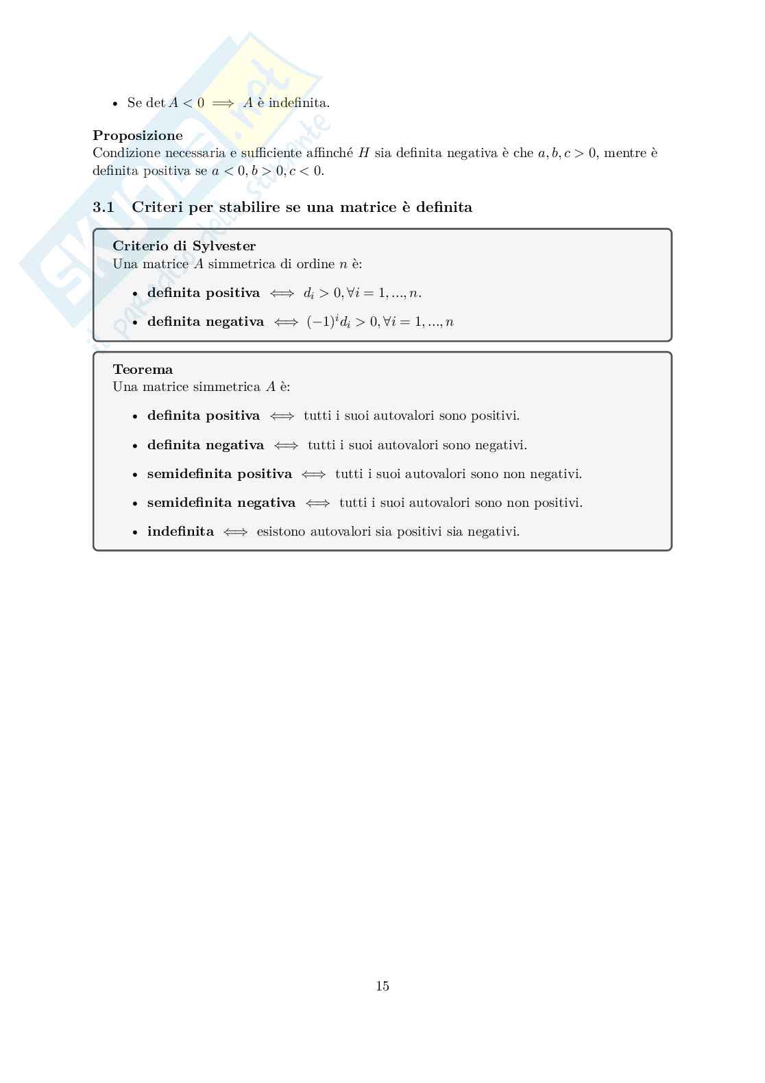 Appunti di Analisi matematica II Pag. 16