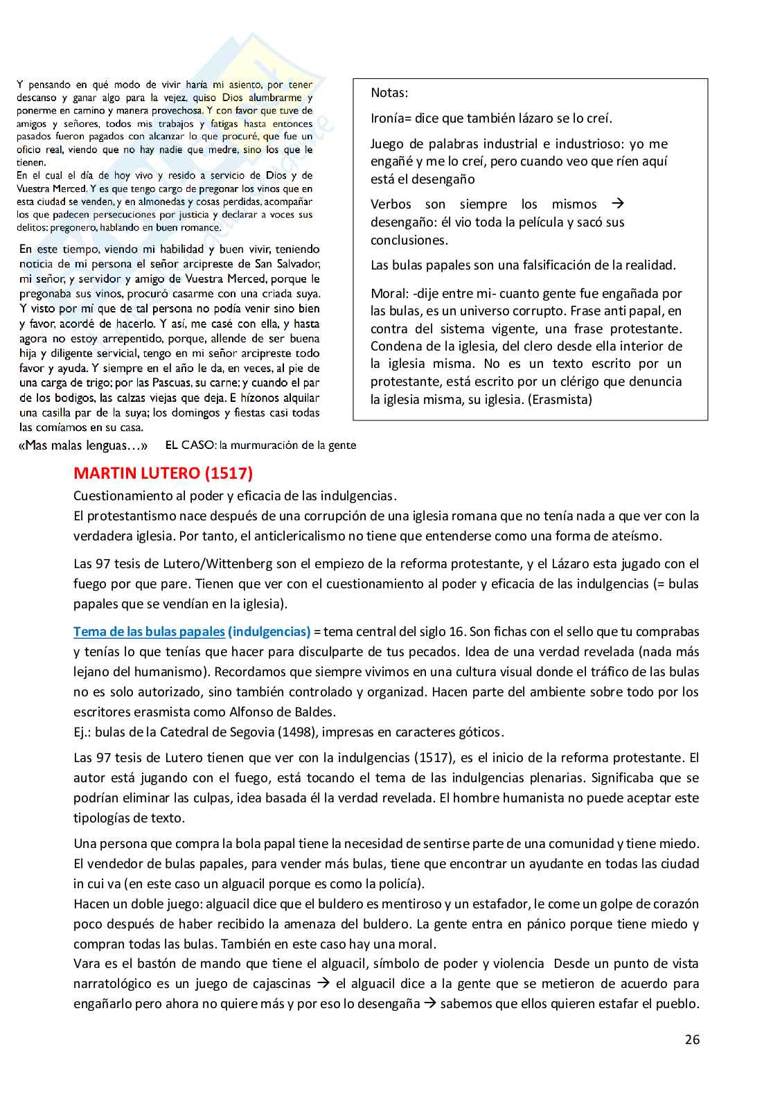 Cultura e letteratura spagnola Pag. 26