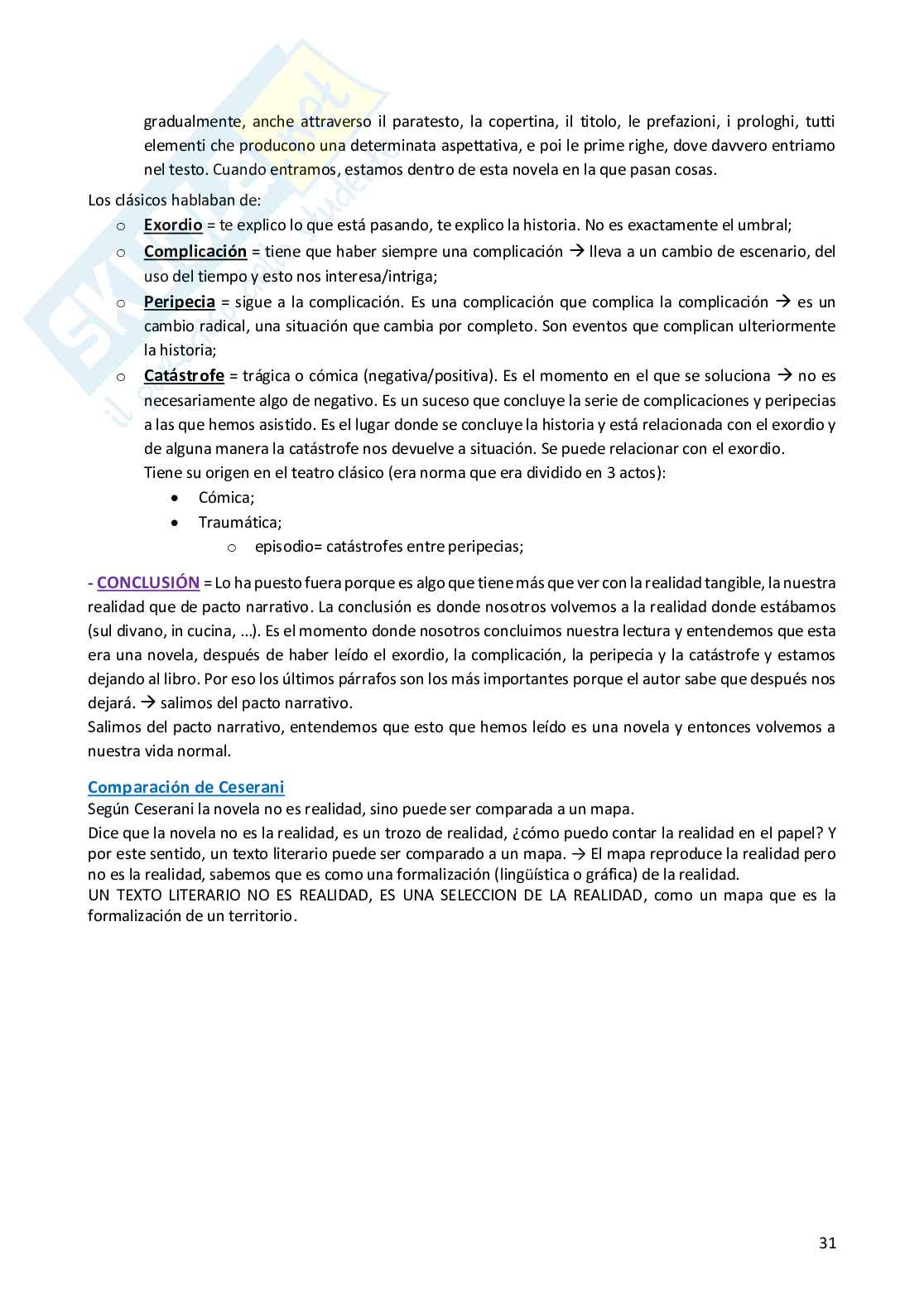 Cultura e letteratura spagnola Pag. 31