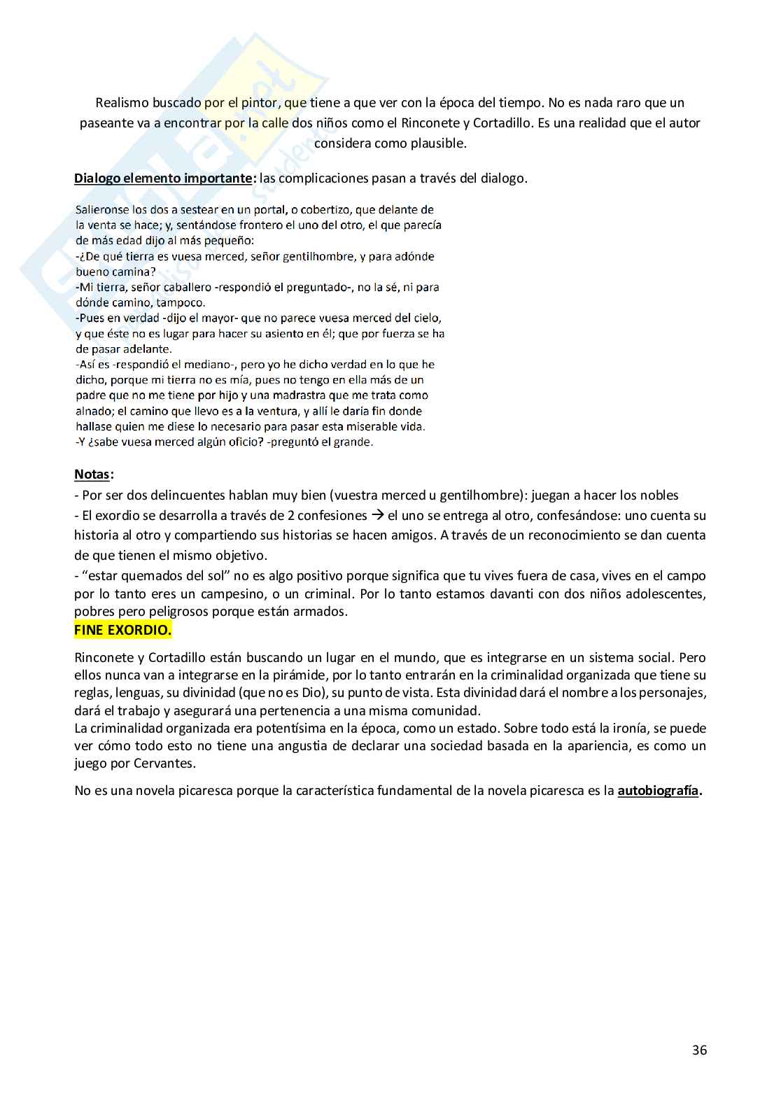 Cultura e letteratura spagnola Pag. 36