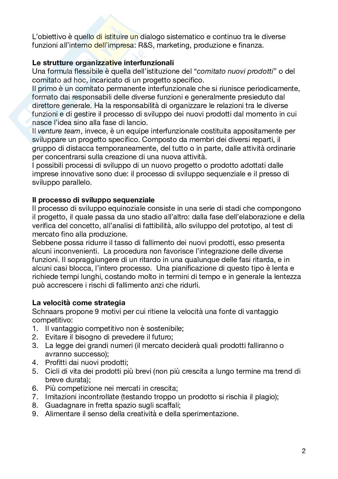 Riassunto per l'esame di Marketing Operativo, Prof. Melis Pag. 2