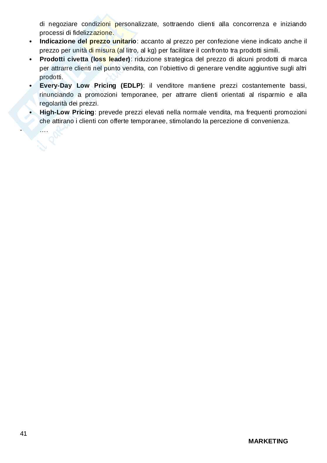 Marketing - Appunti Pag. 41
