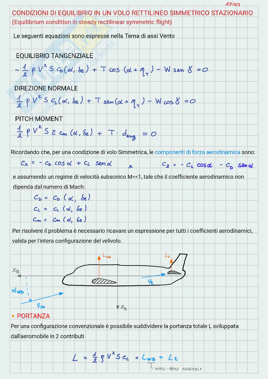 Appunti di Atmospheric and space flight dynamics - 2 Pag. 1