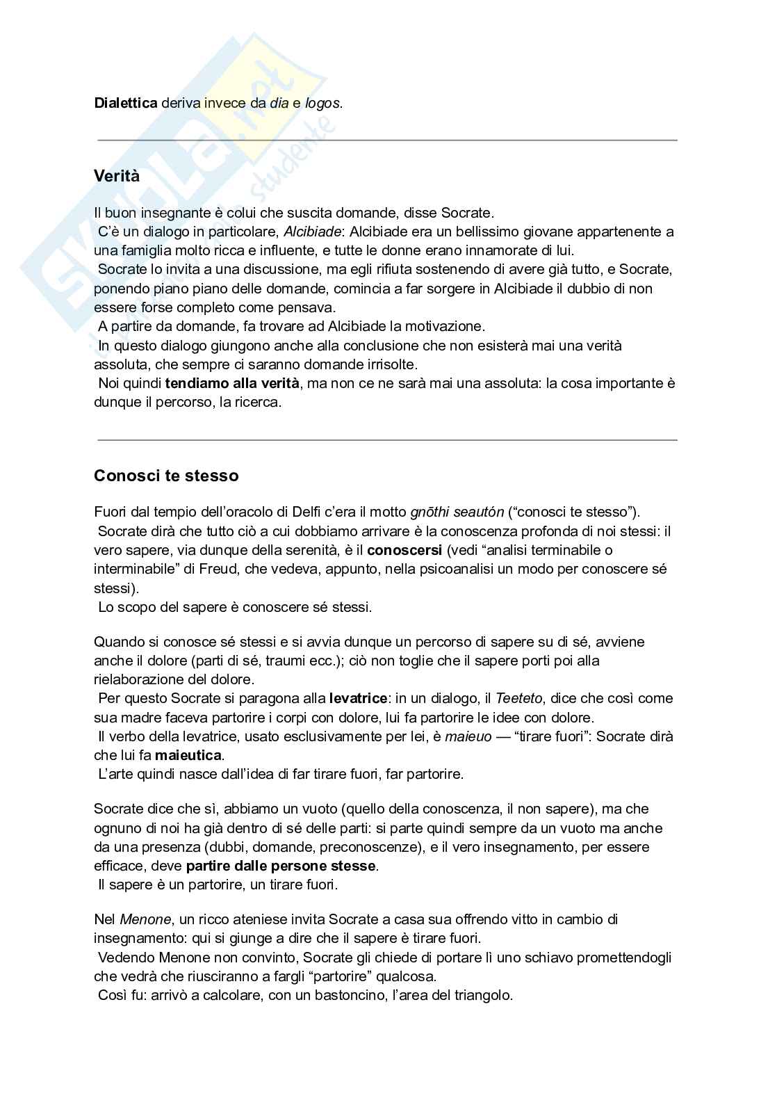 Riassunto esame Storia della pedagogia, Prof. Seveso Gabriella, libro consigliato Storia dell’educazione e delle pedagogie , Santamaita  Pag. 6