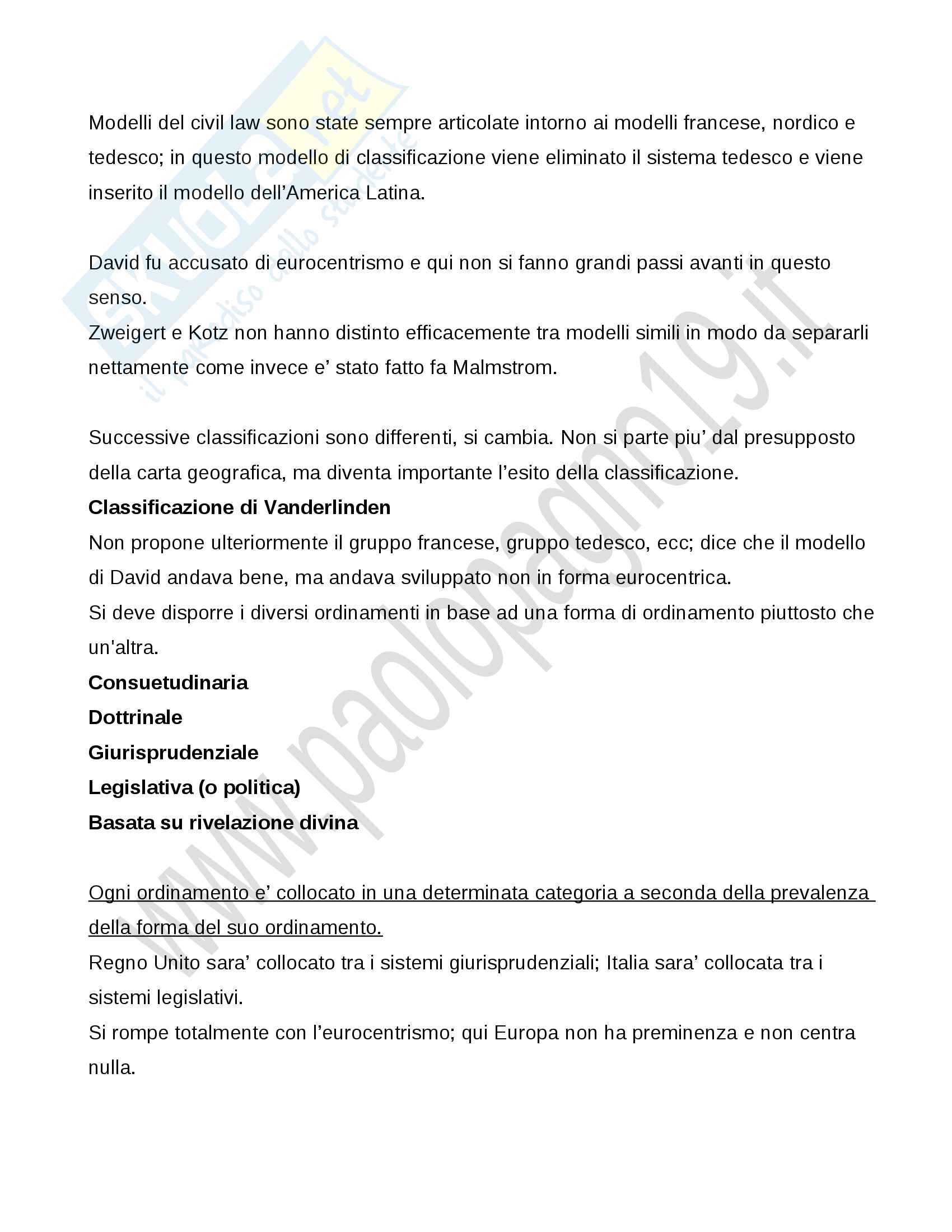 Diritto comparato Pag. 26