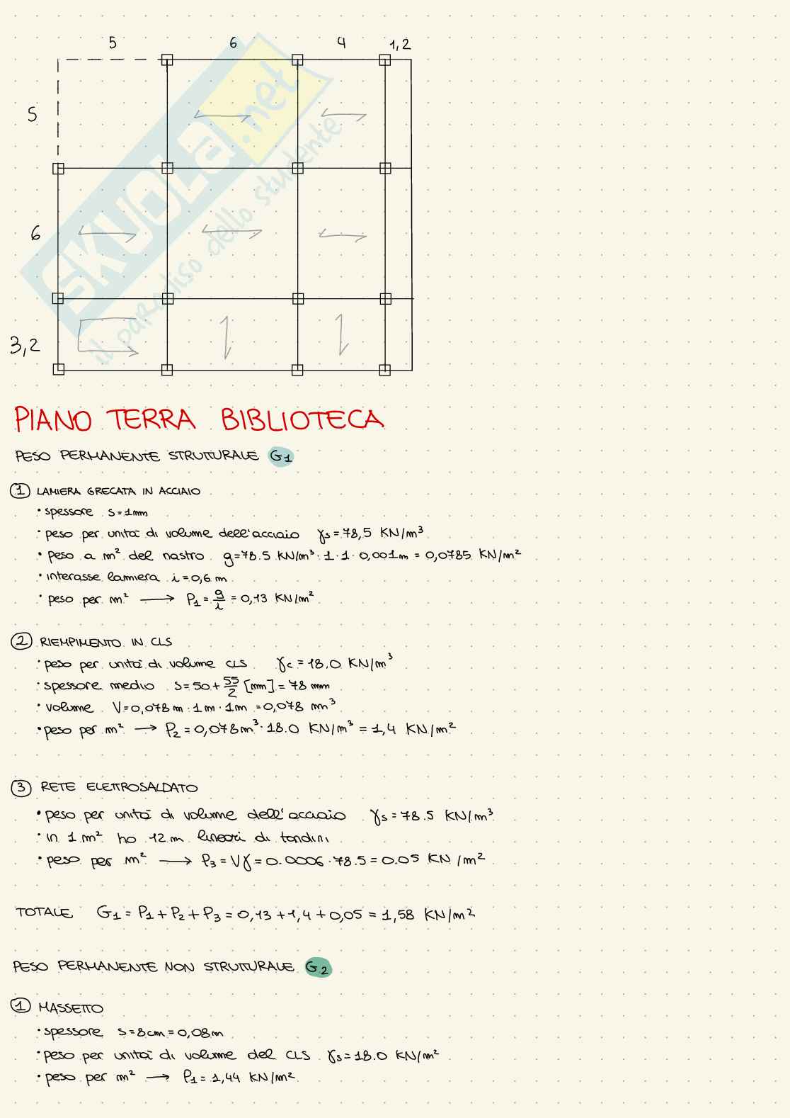 Laboratorio acciaio - Tecnica delle costruzioni con laboratorio progettuale Pag. 1