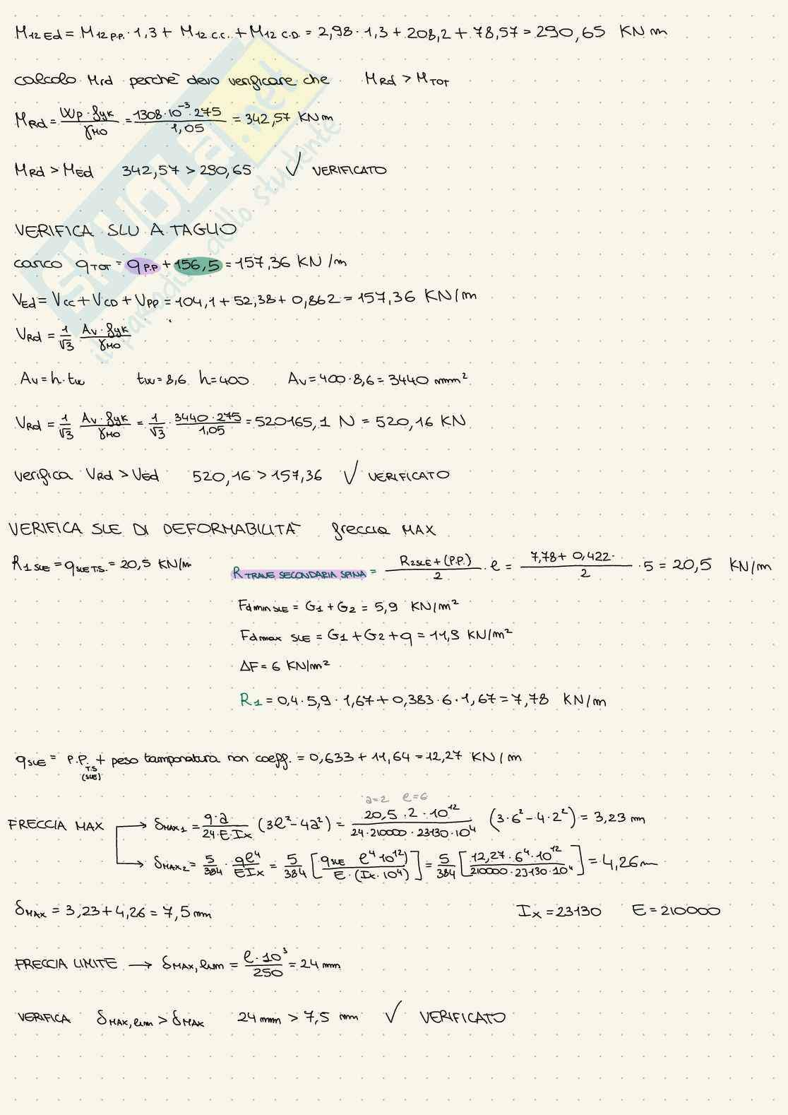 Laboratorio acciaio - Tecnica delle costruzioni con laboratorio progettuale Pag. 26