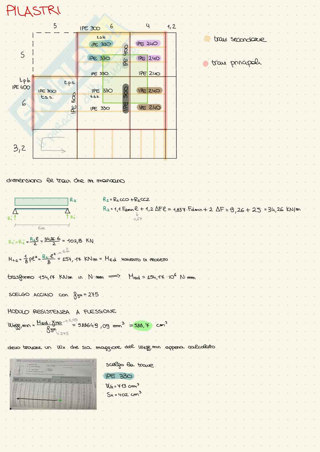 Laboratorio acciaio - Tecnica delle costruzioni con laboratorio progettuale Pag. 41