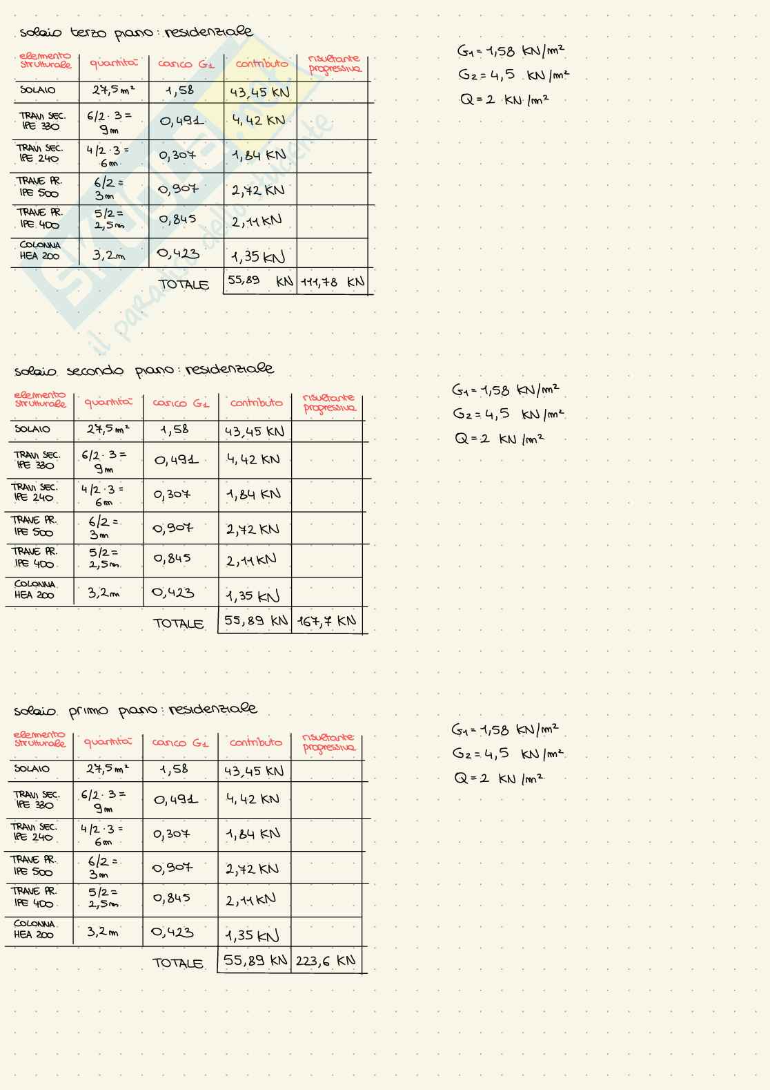 Laboratorio acciaio - Tecnica delle costruzioni con laboratorio progettuale Pag. 46
