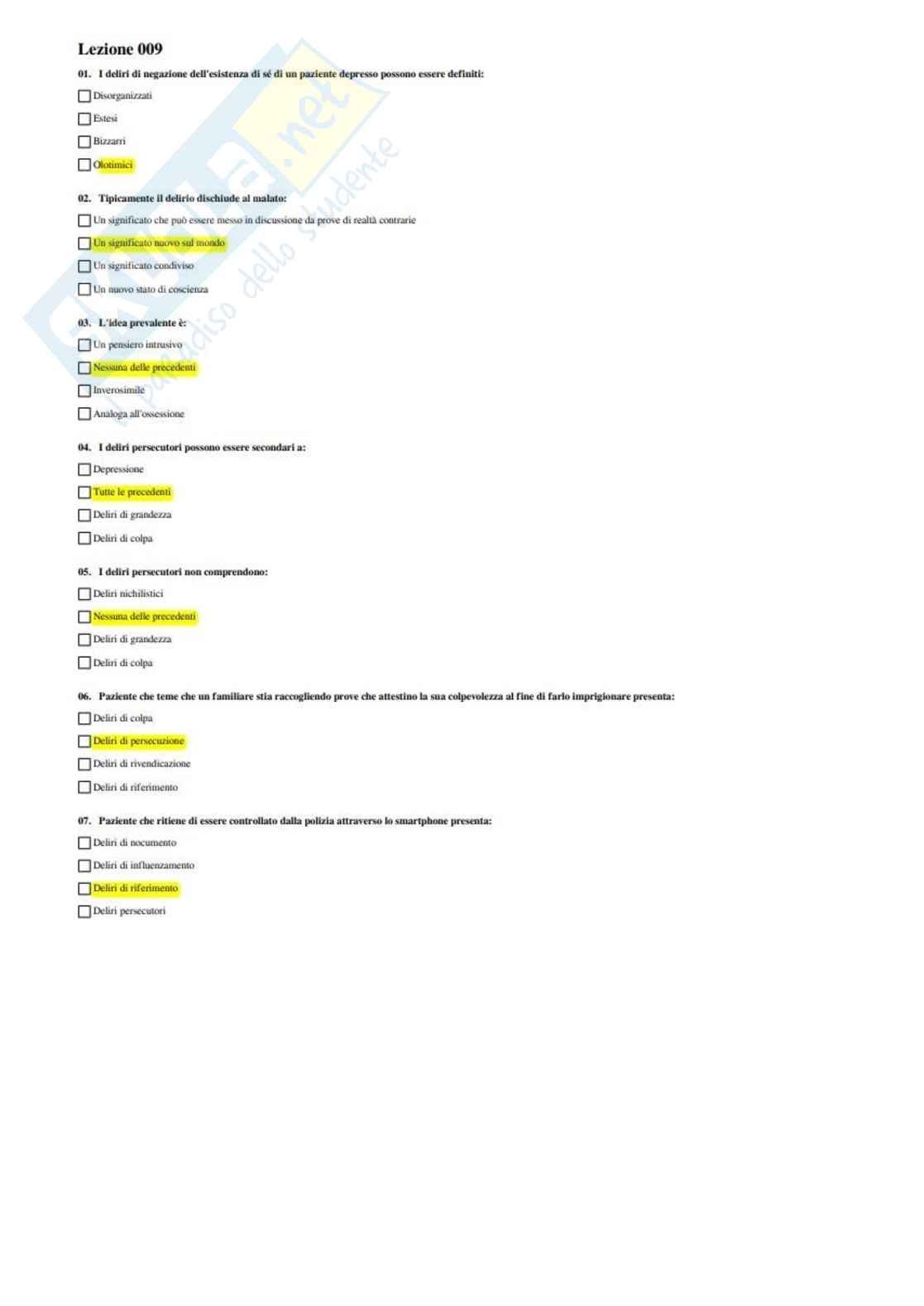 Psichiatria Pag. 16