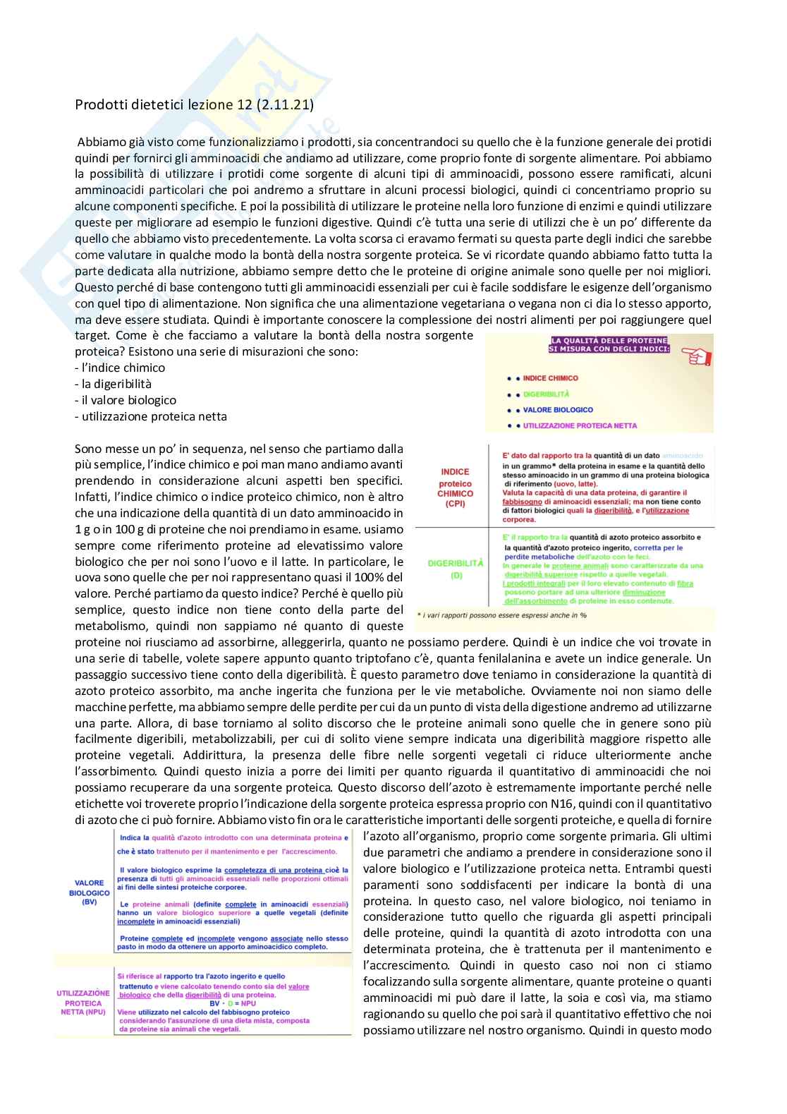 Prodotti dietetici - parte 4 Pag. 1