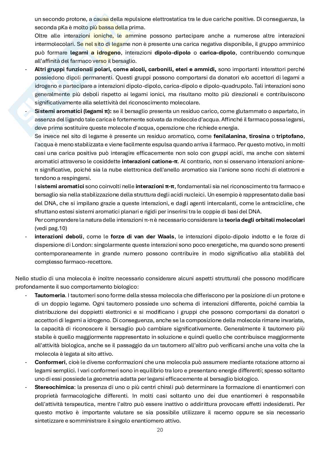 Chimica farmaceutica e tossicologica 2 Pag. 21