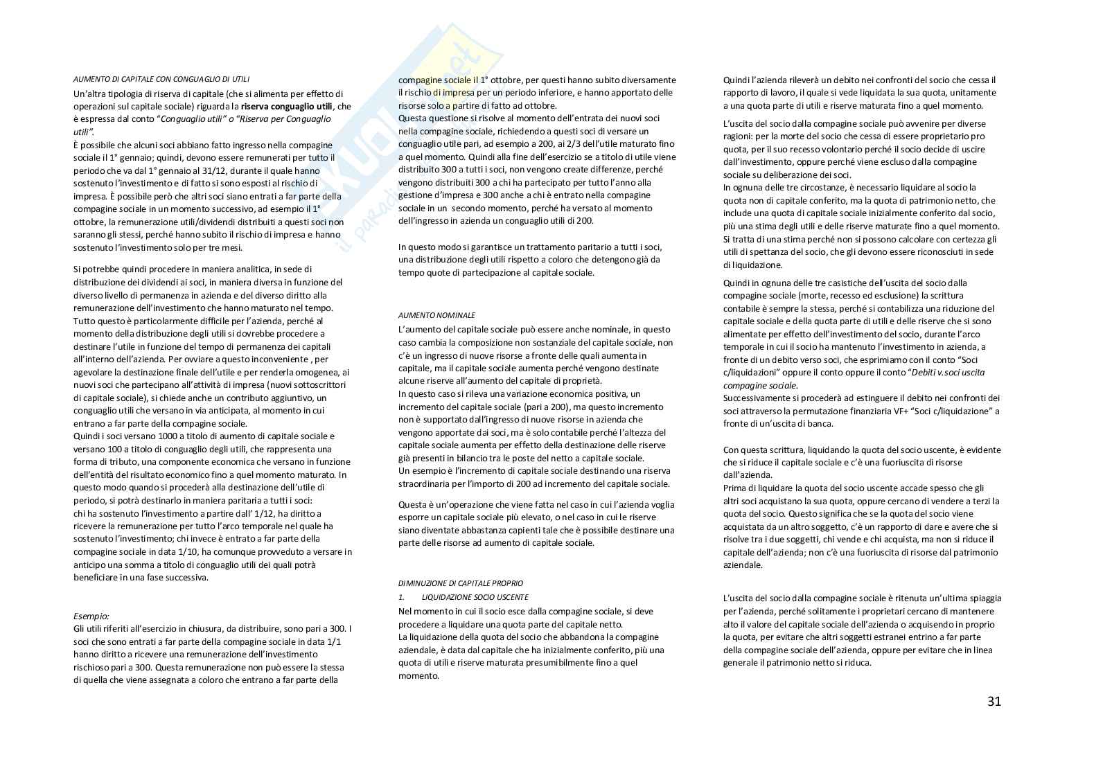 Appunti "Metodologie e Determinazioni Quantitative d'Azienda" Pag. 31