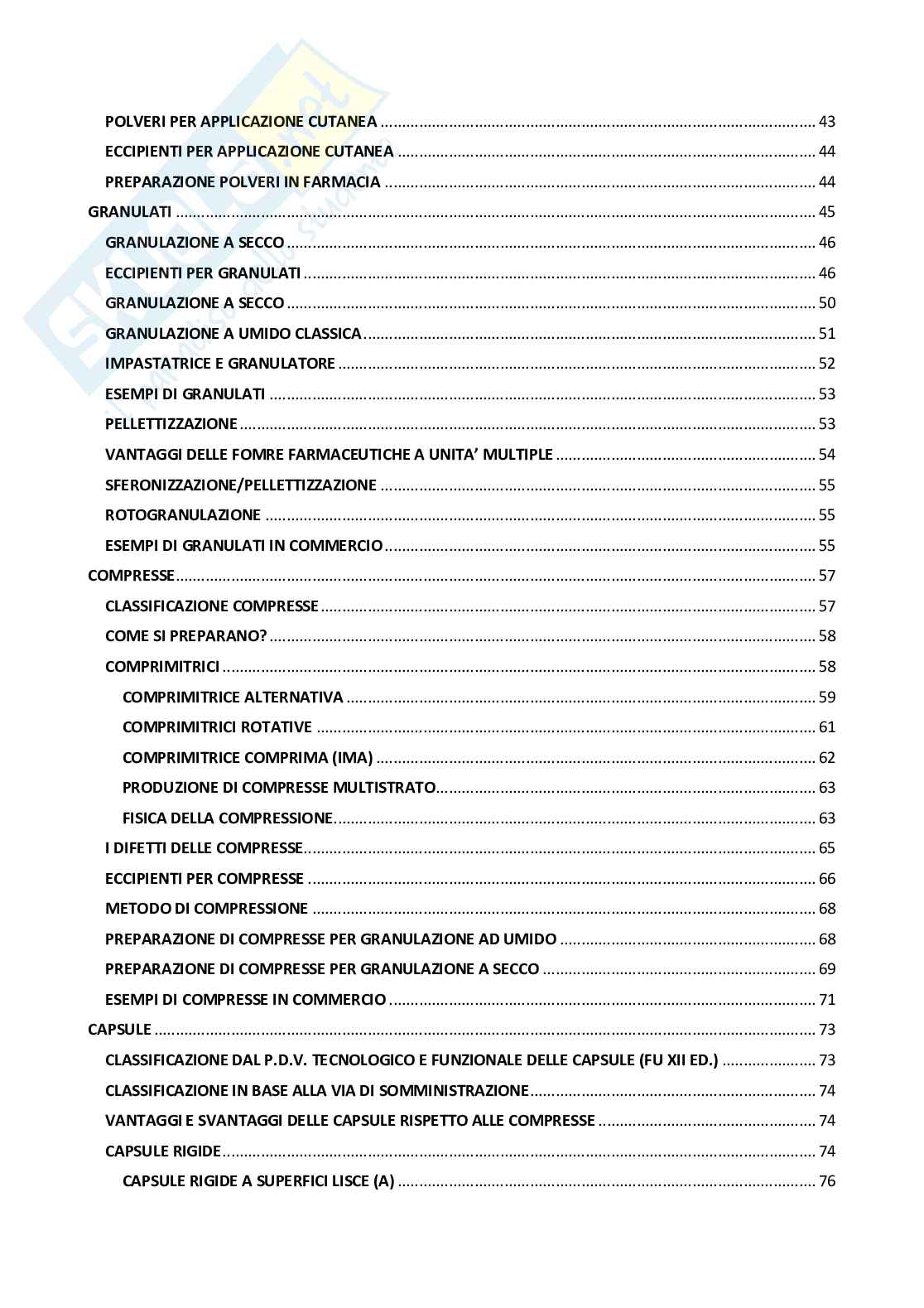 Tecnologia e Legislazione farmaceutica I Pag. 2