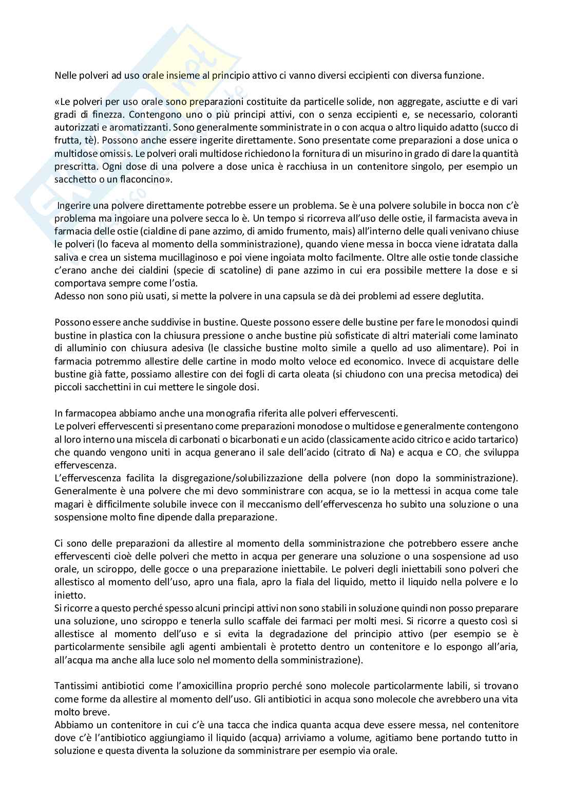 Tecnologia e Legislazione farmaceutica I Pag. 41