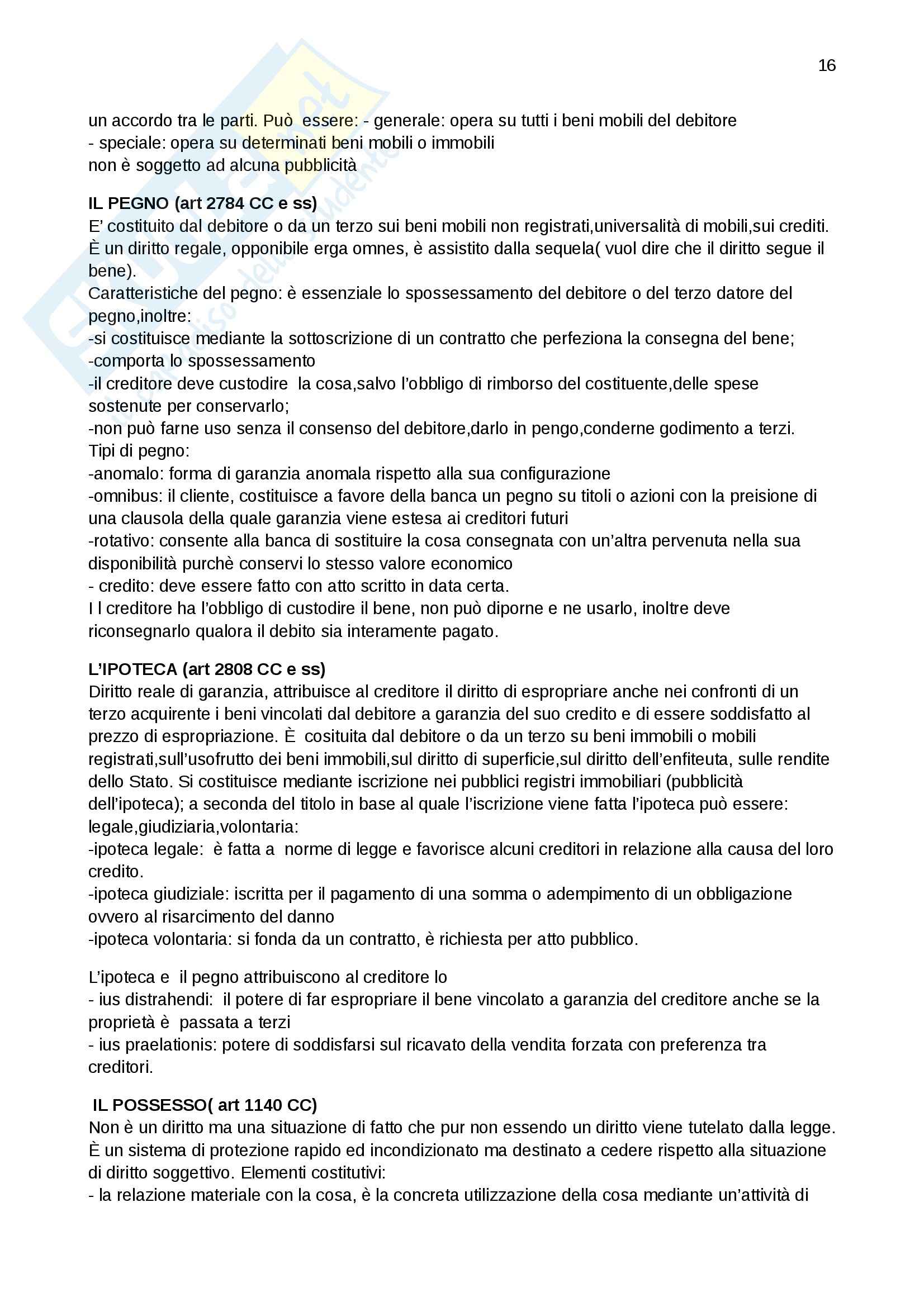 Nozioni: Appunti di Diritto privato Pag. 16