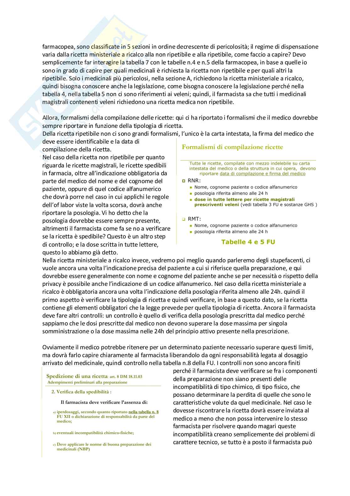 Tecnologia, socioeconomia e legislazione farmaceutiche 1 - parte 6 Pag. 31
