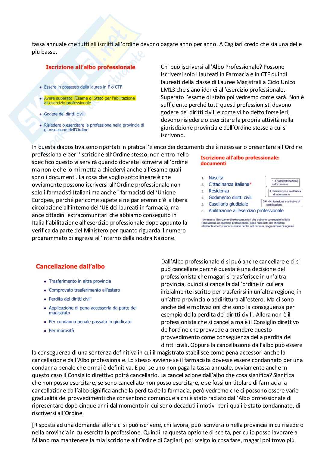 Tecnologia, socioeconomia e legislazione farmaceutiche 1 - parte 6 Pag. 51