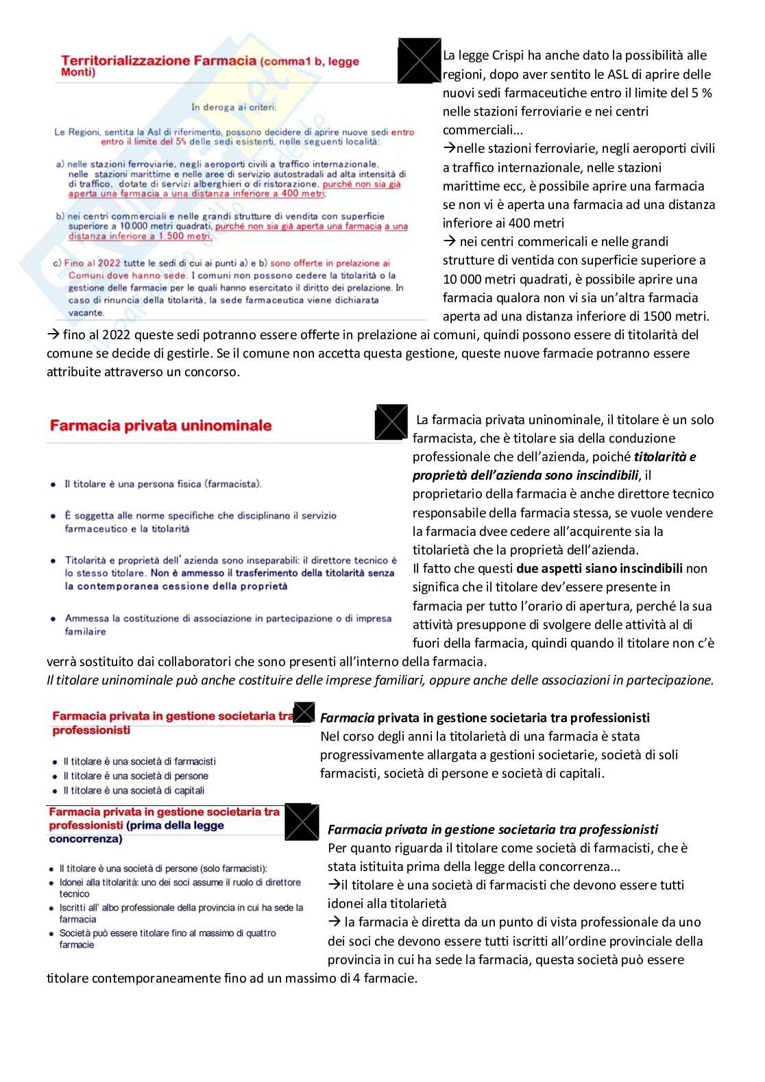 Tecnologia, socioeconomia e legislazione farmaceutiche 1 - parte 6 Pag. 6