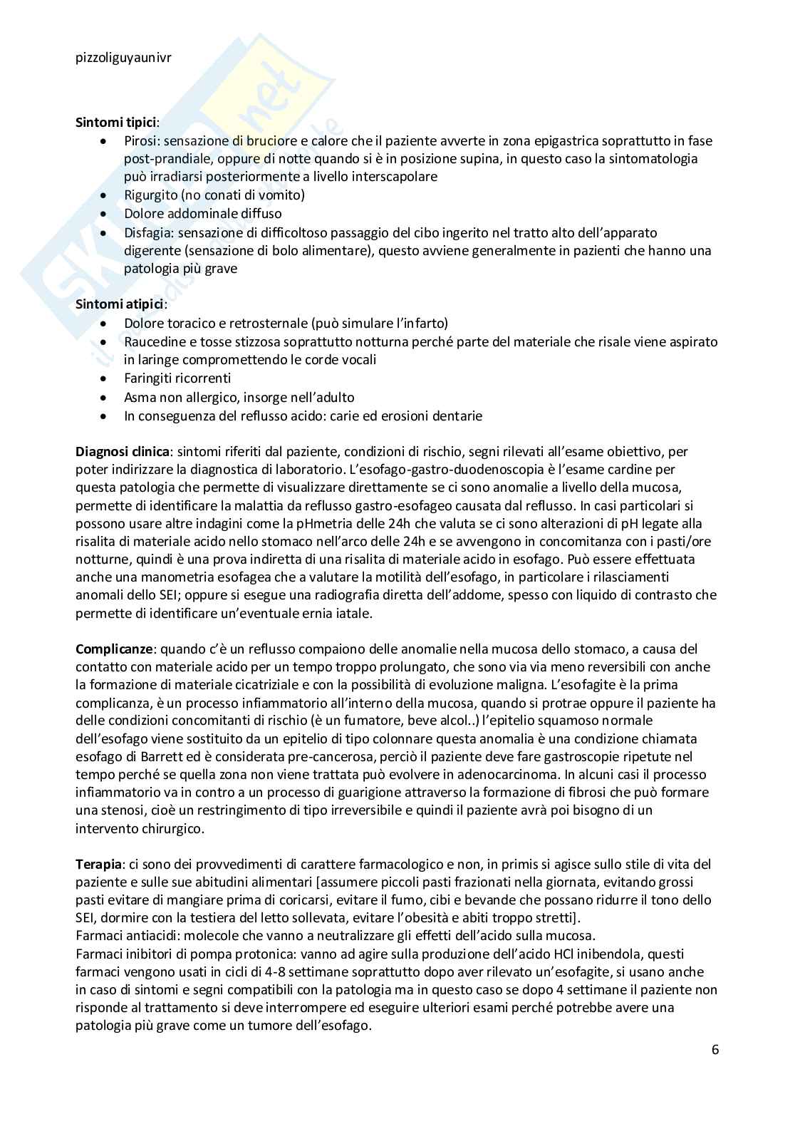 Appunti di Principi di medicina e nutrizione  Pag. 6