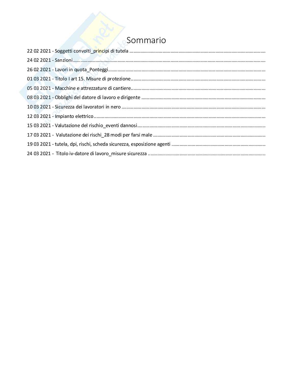 Appunti Tecnica e Sicurezza dei Cantieri parte 1 Pag. 2