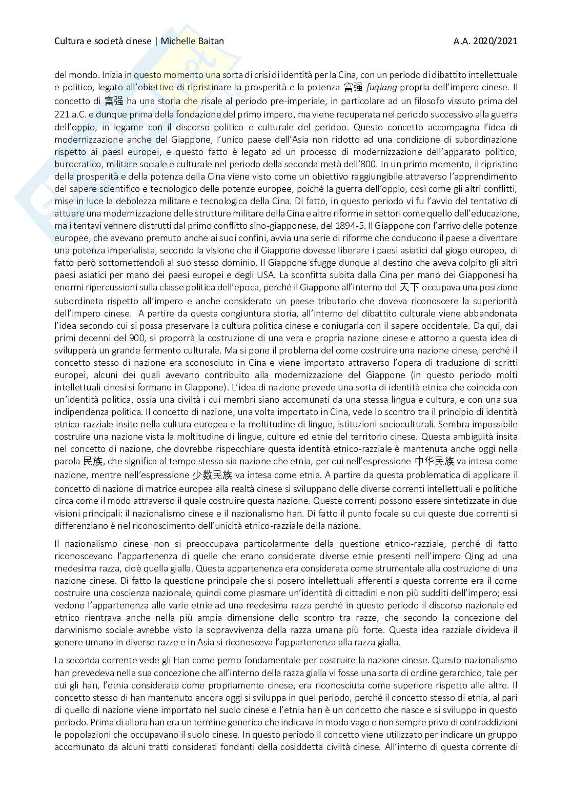 Cultura e società cinese Pag. 31