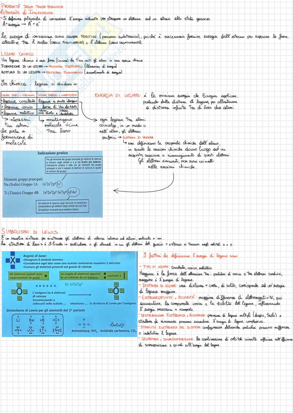 Chimica e propedeutica biochimica, Semestre Filtro Pag. 6
